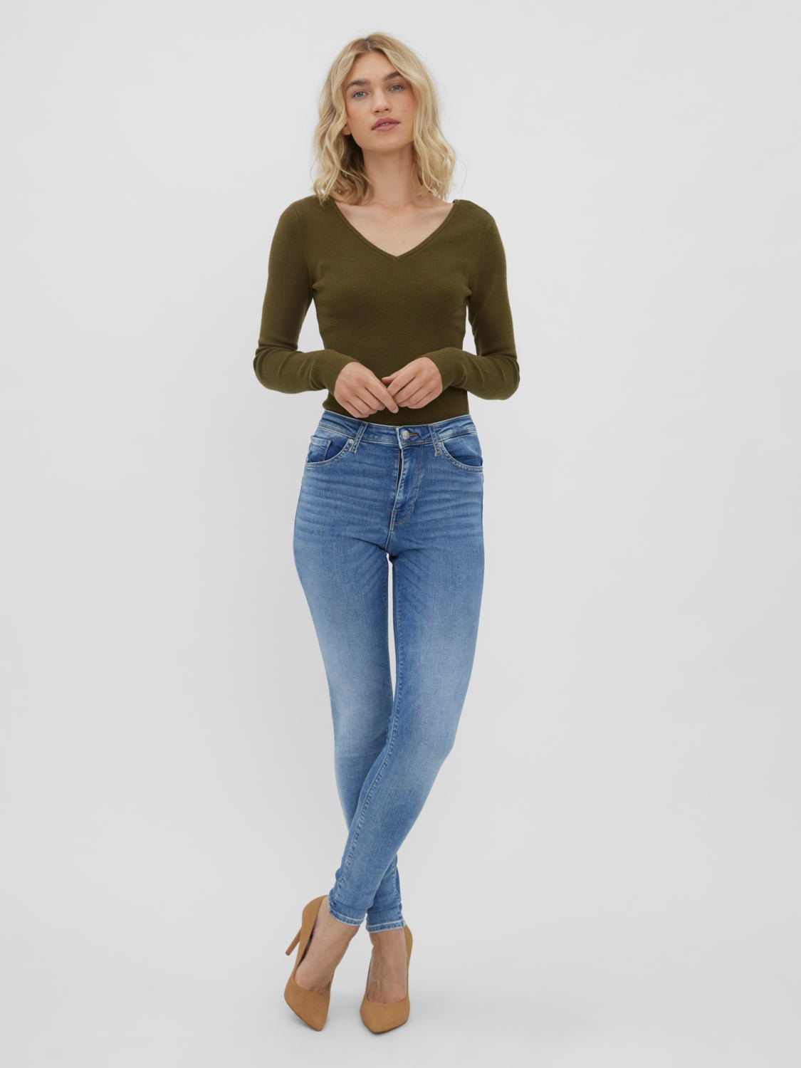VMSOPHIA Jeans - Light Blue Denim - VERO MODA & VILA Bergvik